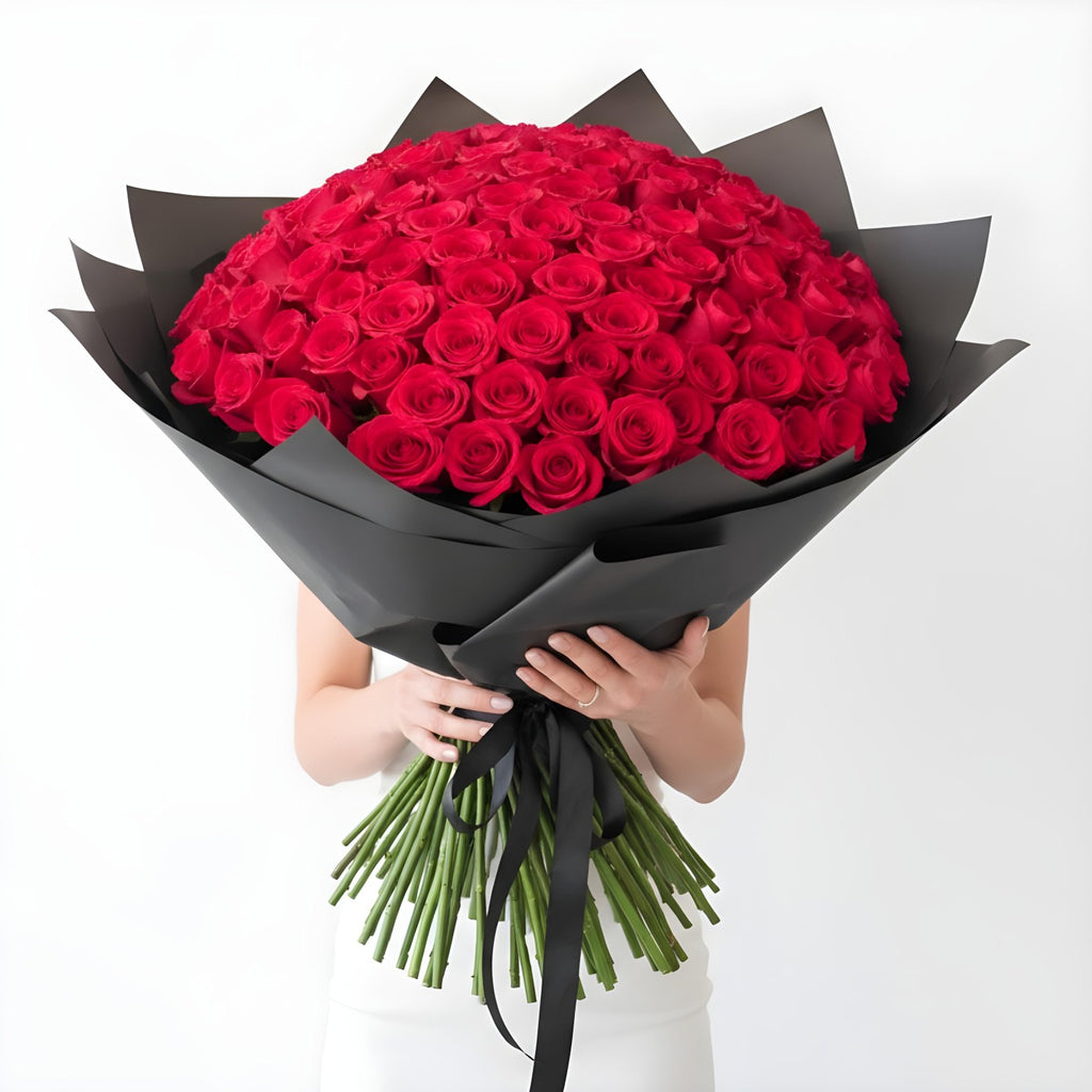 Valentine 150 Red Roses